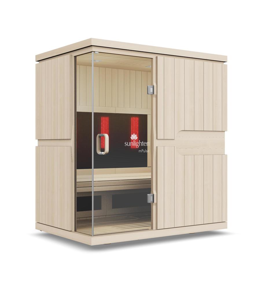 mpulse Conquer Smart Sauna - Basswood