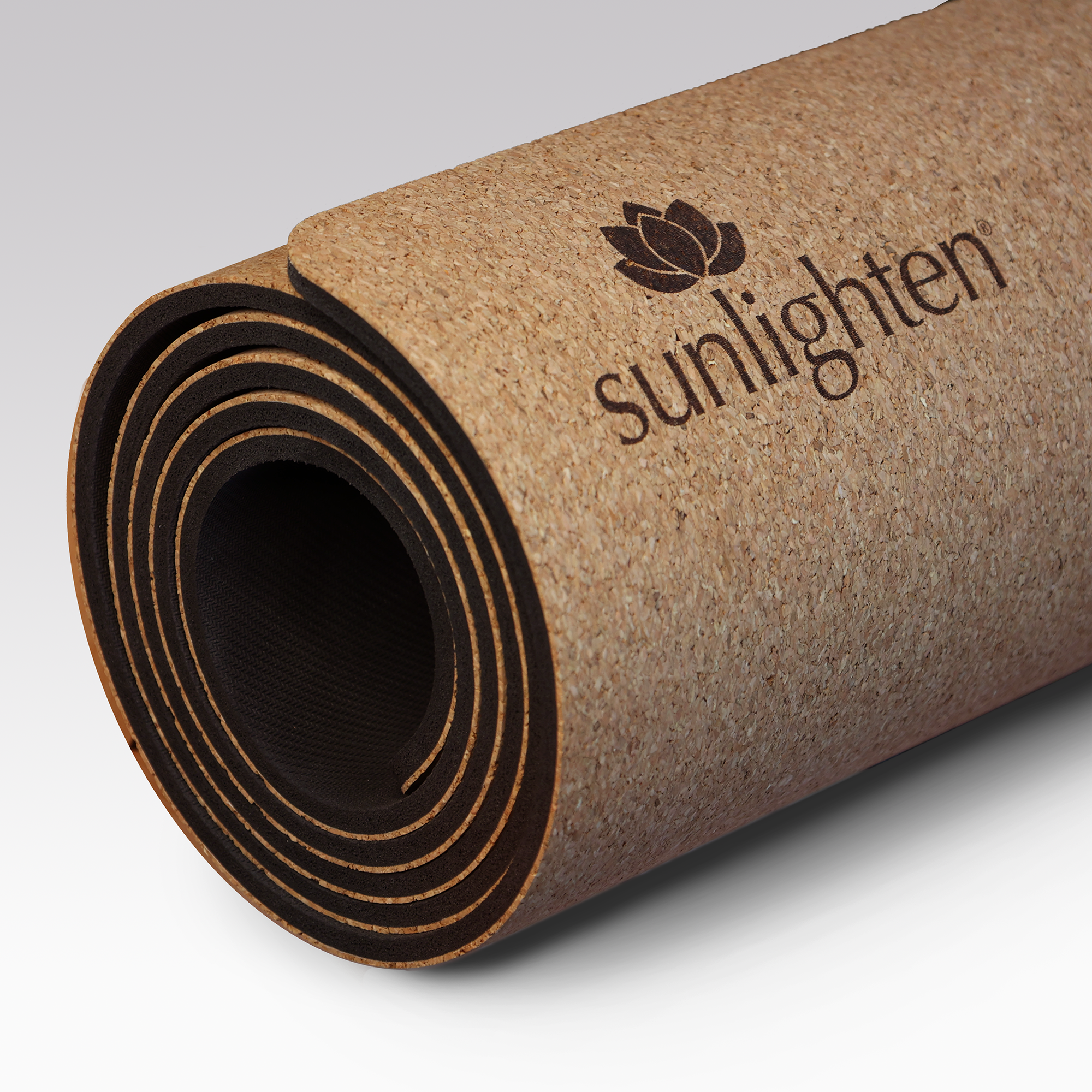 Cork Yoga Mat for Sauna & Exercise